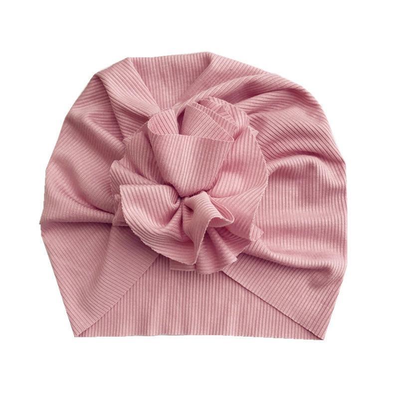 Modern New Lovely Flower Baby Girl Hat Turban Newborn Baby Cap Bonnet Kids Hat For Girls Baby In Trend Design