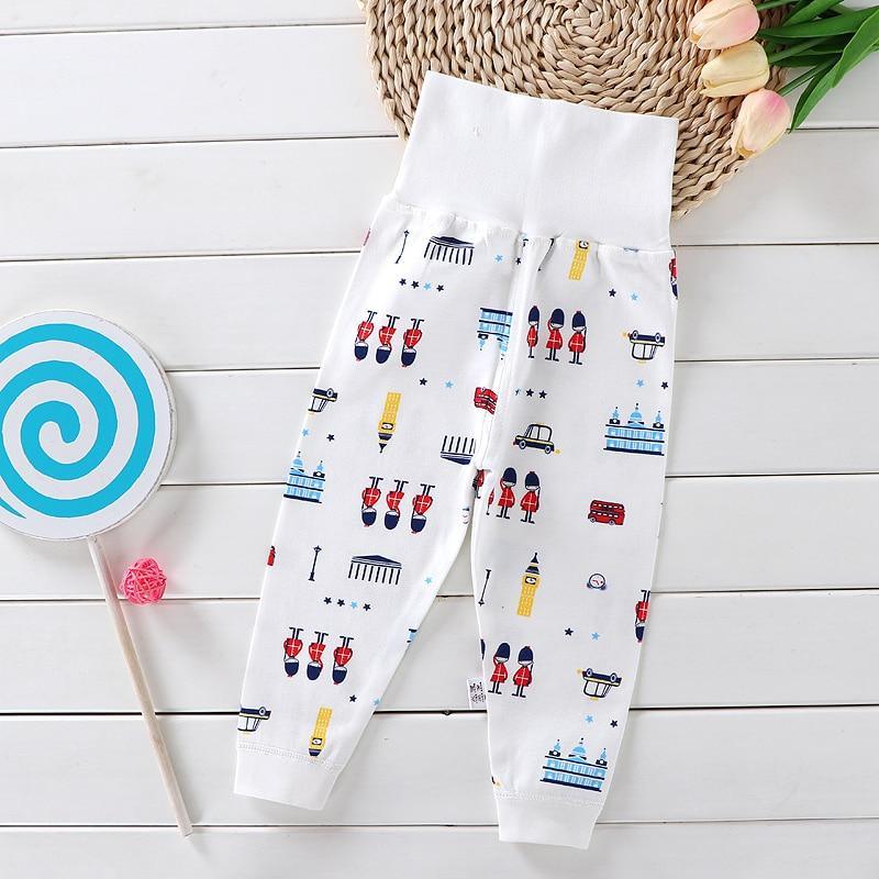 Modern New Tren Baby Boys and Girls Pants Cotton Infant Leggings Bottoms High Waist Newborn Trousers Pants Baby Clothes For Kids