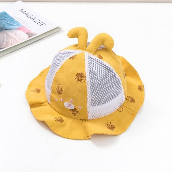 Baby Sun Hat Heart Print Baby Boy/Girl Hat Outdoor Kids Bucket Hat Children Hat Baby Beach Caps Beanie For Girls