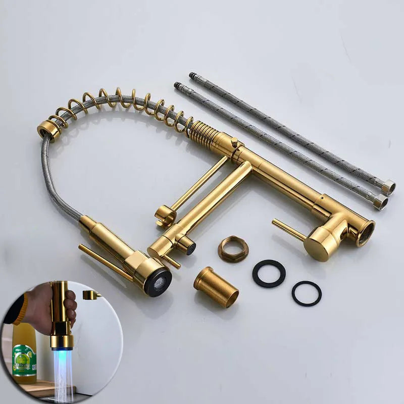 Rose Gold Kitchen Faucet