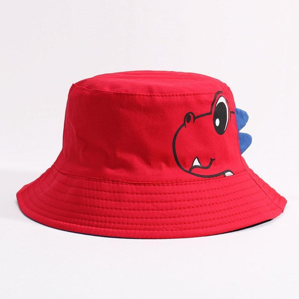Lovely Baby Hat Soft Cotton Bucket Hat For Baby Boys and Girls Cartoon Bear Star Prints Cap Kids Fishing Hat