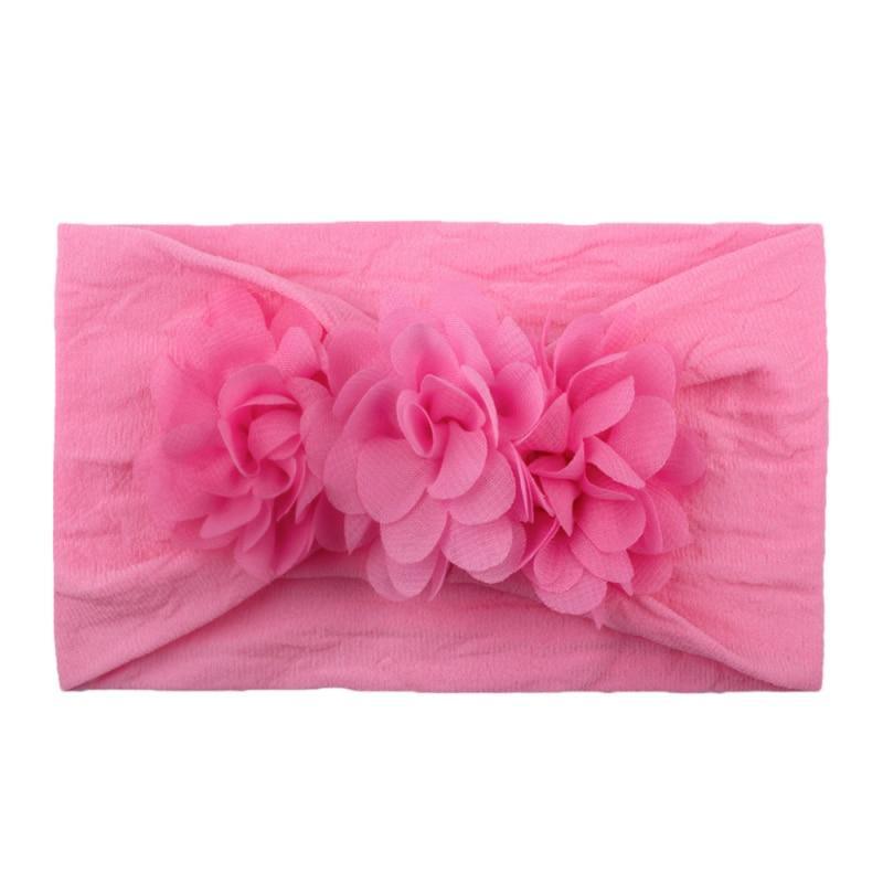 Lace Flower Baby Headbands For Girls Elastic Head Wraps Head Band Hair Accessories Bow For Girls Kids