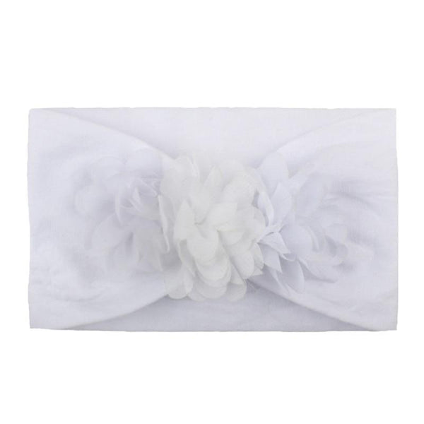 Lace Flower Baby Headbands For Girls Elastic Head Wraps Head Band Hair Accessories Bow For Girls Kids