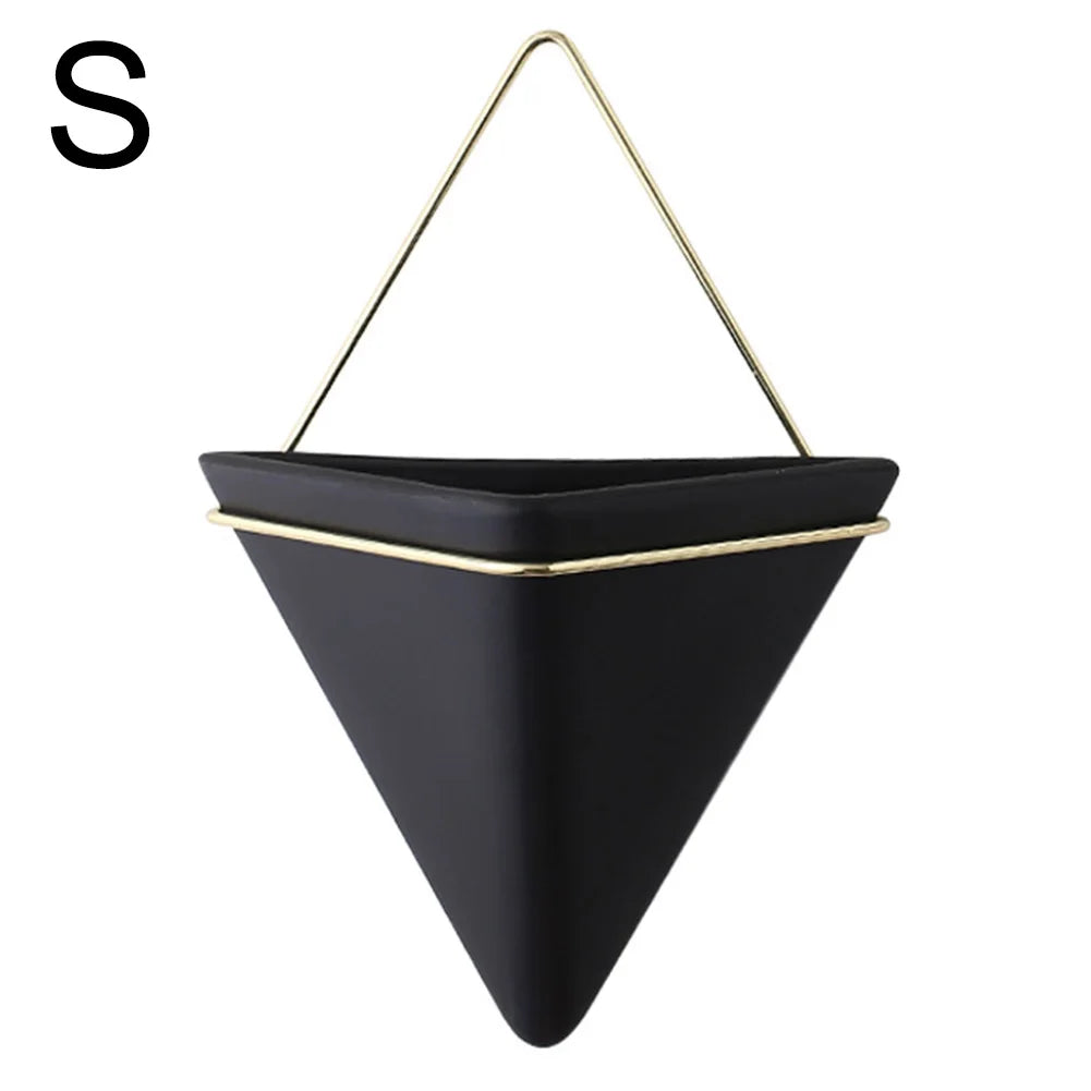 Wall Mounted Flower Pot, Hanging Vases, Self Water-Absorbing Planter, Room Decoration, Drop Shipping, New