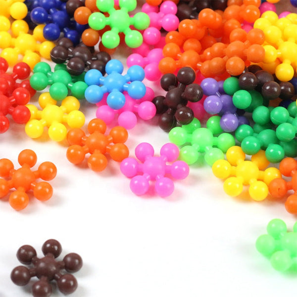 200 Pieces 3D Interlocking Building Blocks STEM Toy