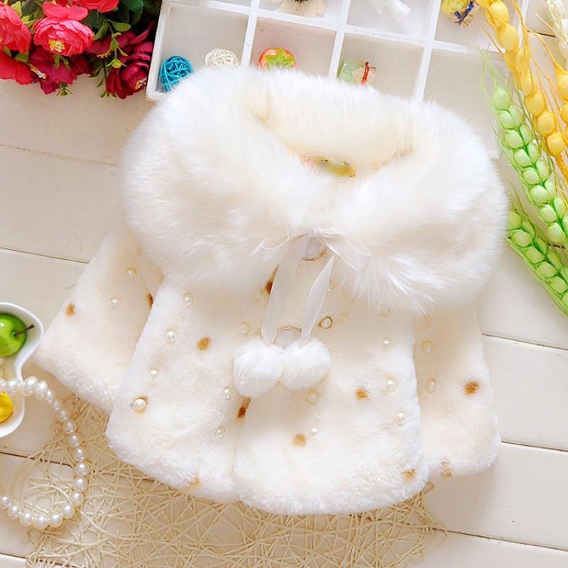 Baby Toddler Clothes Cute Fleece Fur Winter Warm Coat / Jacket for Kids Outerwear