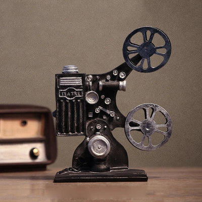 Vintage European Projector Gramophone, Trumpet Model, Decorative Ornament, Record Players, Art, Cafe, Bar, Home Decoration