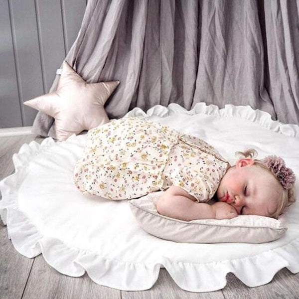 Baby Toys Mat Kids Rug Baby Play Mat Newborn Padded Children' Mat Soft Cotton Crawling Mats Round Carpet Room Decor For Baby