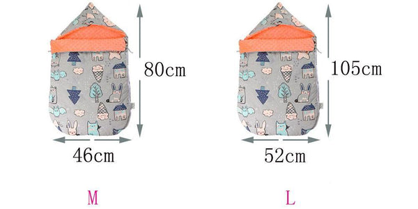 Newborn Baby Envelope Cocoon Model Sleeping Bag Infant Boy Girl Kids Sleep sack Swaddle Blanket  For Baby Kids
