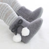 Cute Baby Infants Shoes Dot Knitting Boots Casual Non-slip Soft Soled Walking Shoes