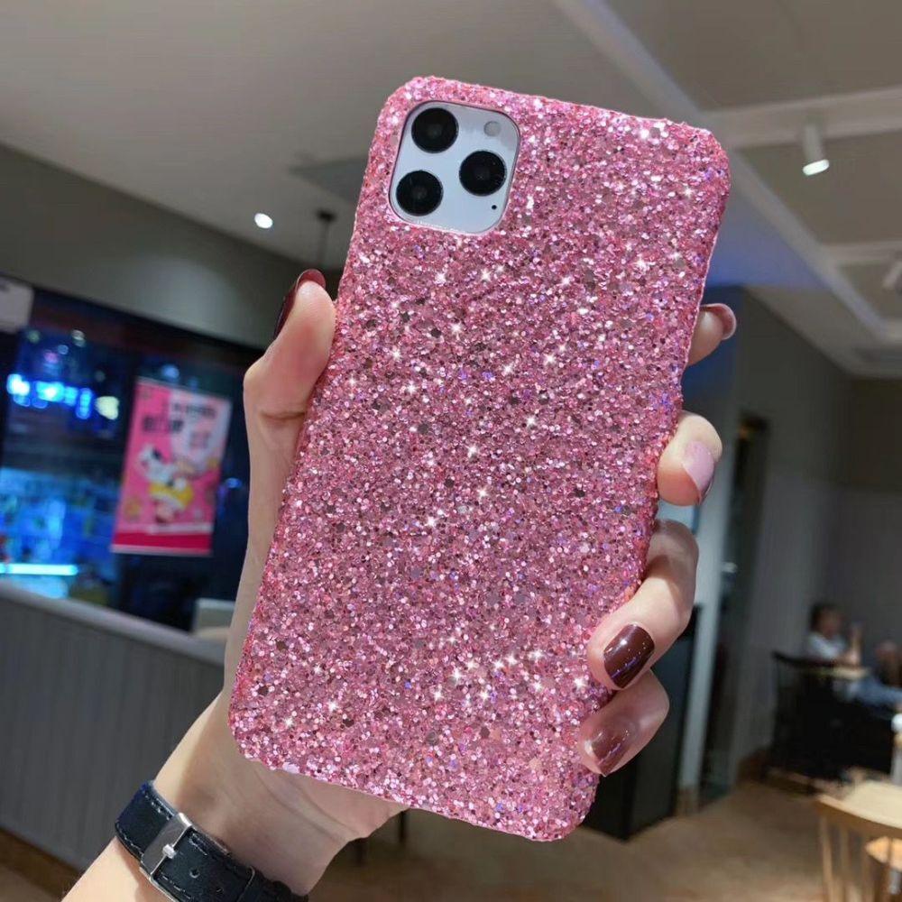 Luxurious Glitter Case For iPhone 11 Pro XS Max Case Cover For iPhone 6 7 8 Plus 11Pro Max 13 Pro Max Ultra Thin Sparkle Diamond Full Body Protective Edges Precise Fit Dustproof Anti Fingerprint Scratch-Resistant Phone Cover