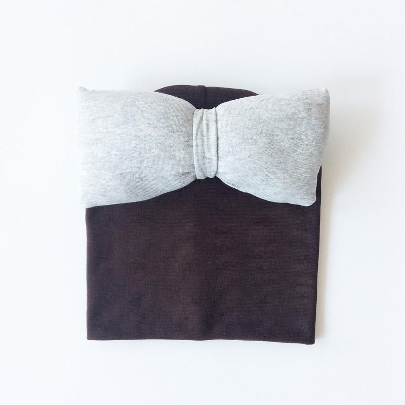 Luxury Modern Autumn Winter Girls Foam Butterfly Cotton Hat And Scarf Set For Kids Baby Caps With Big Bow And Elegant Scarf For Baby and Kids