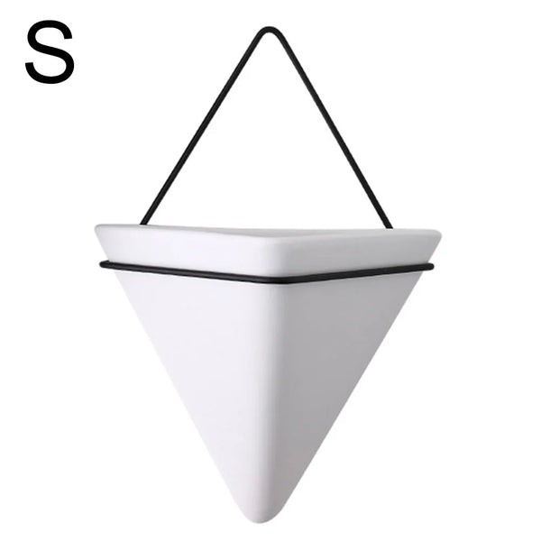 Wall Mounted Flower Pot, Hanging Vases, Self Water-Absorbing Planter, Room Decoration, Drop Shipping, New