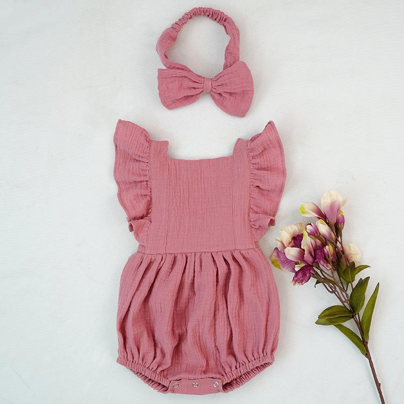 Newborn Bodysuits  Baby Clothes Summer Bodysuit Cotton One-Piece Jumpsuit Soft In elegant Modern Style