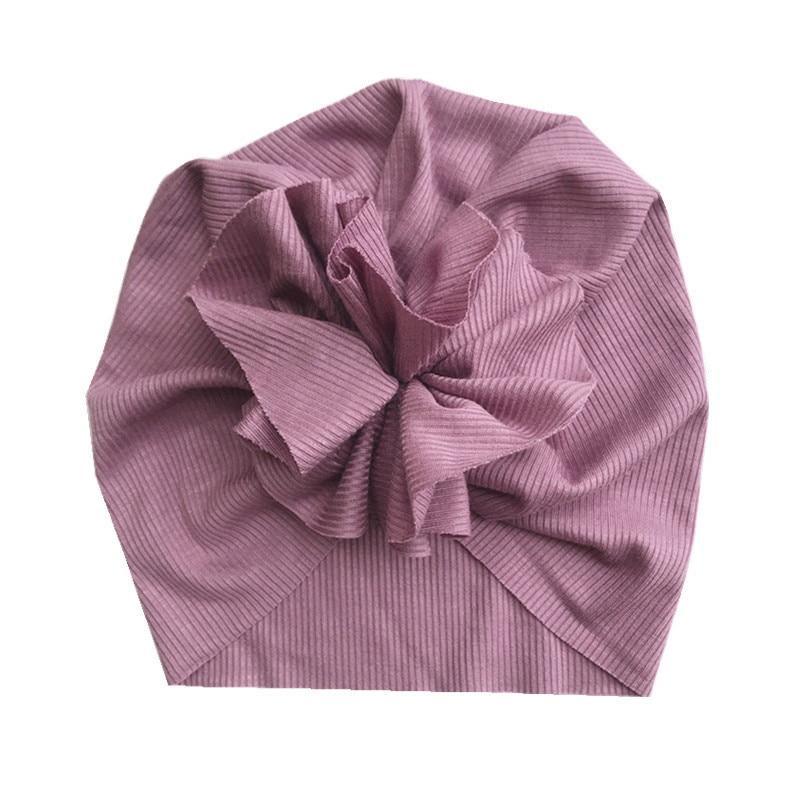 Modern New Lovely Flower Baby Girl Hat Turban Newborn Baby Cap Bonnet Kids Hat For Girls Baby In Trend Design