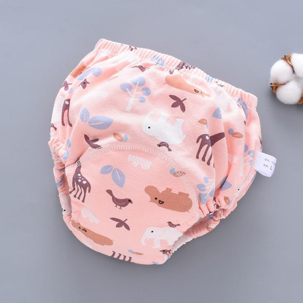 Baby Training Pants Cloth Diapers Washable 6 Layers Gauze Cover Breathable Spring Reusable Newborn Diaper Nappies For Baby and Kids