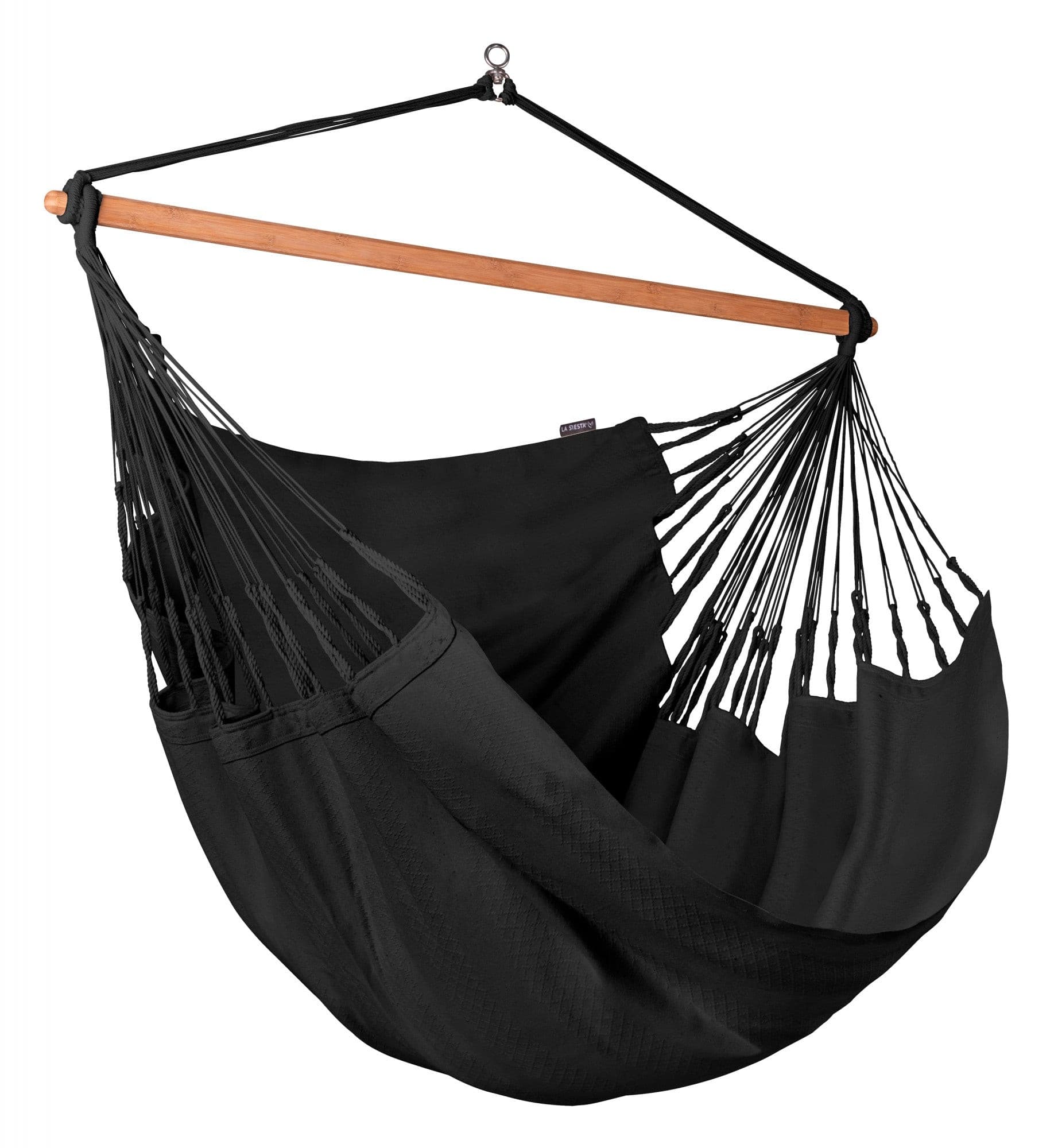 Habana Onyx - Organic Cotton Kingsize Hammock Chair LA SIESTA