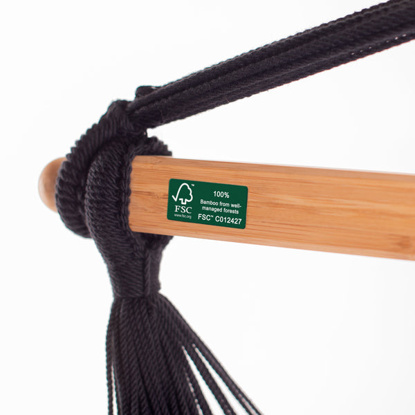 Habana Zebra - Organic Cotton Kingsize Hammock Chair LA SIESTA