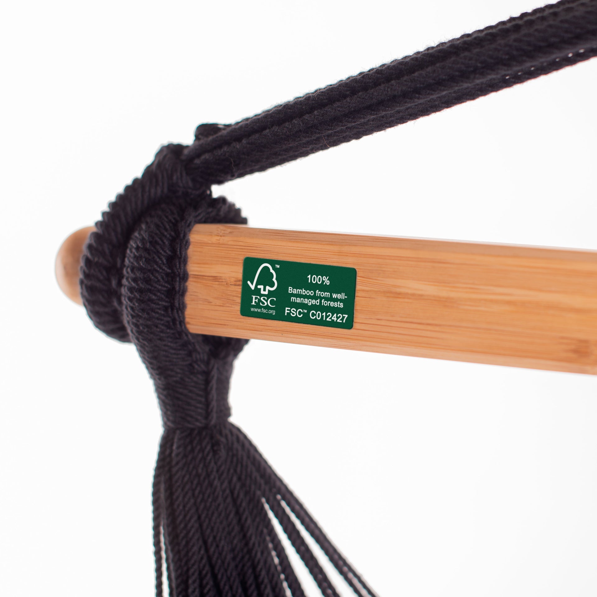 Habana Zebra - Organic Cotton Comfort Hammock Chair LA SIESTA