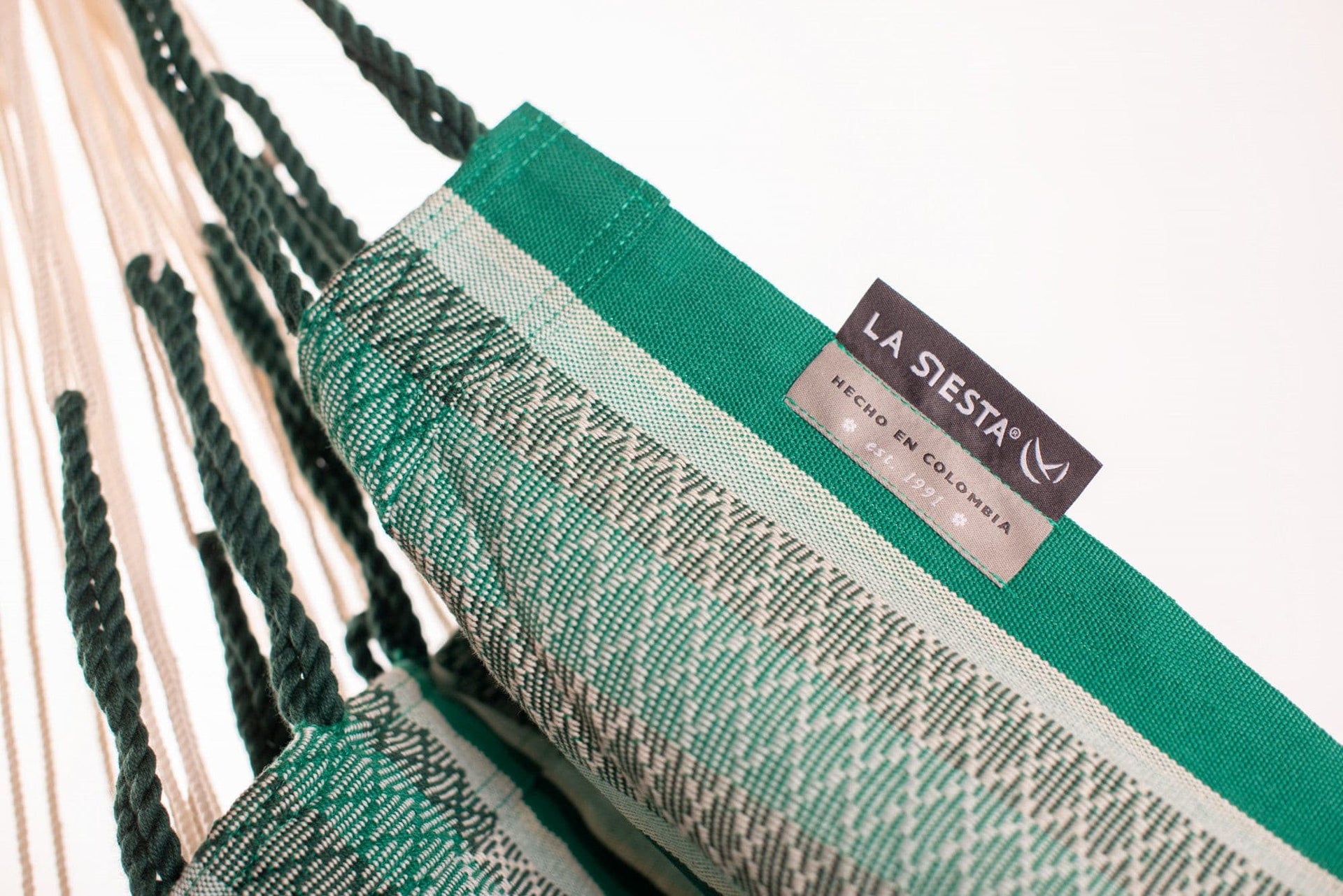 Fiji Organic Agave – Organic Cotton Comfort Size Hammock Chair with Galvanized Steel Stand