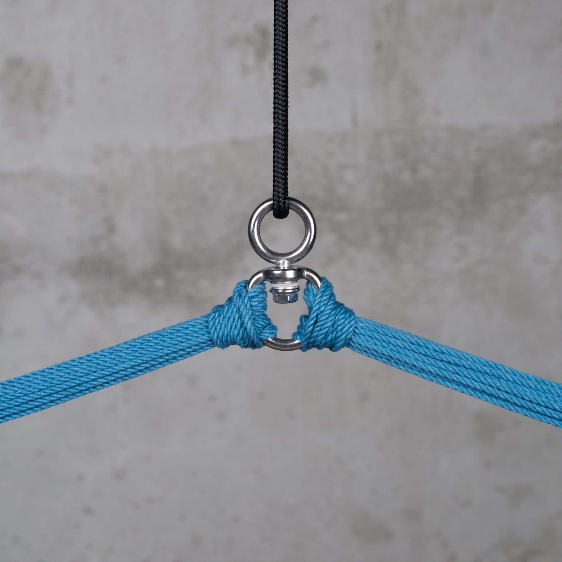 Habana Blue Zebra - Organic Cotton Kingsize Hammock Chair LA SIESTA