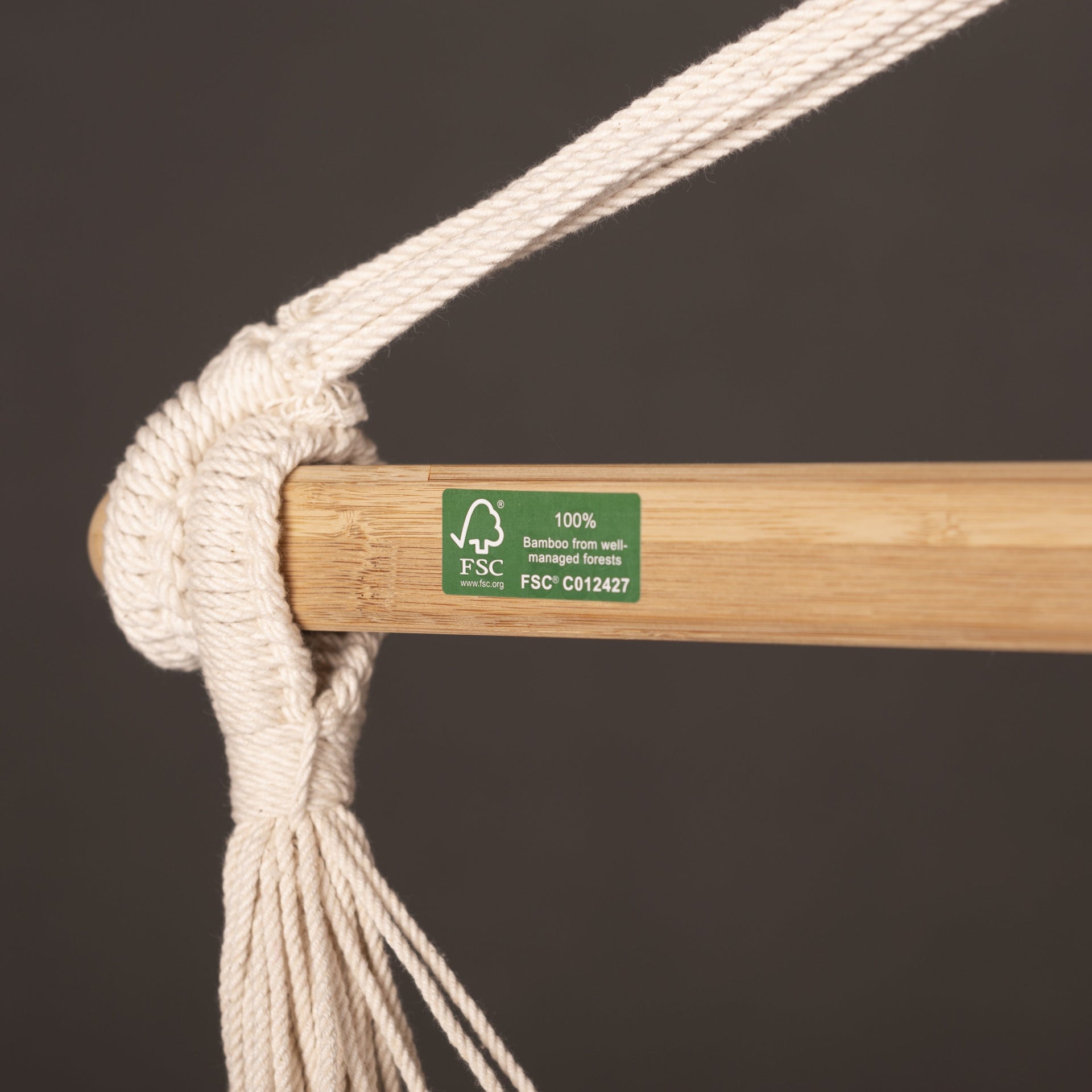 Habana Flamingo - Organic Cotton Comfort Hammock Chair LA SIESTA