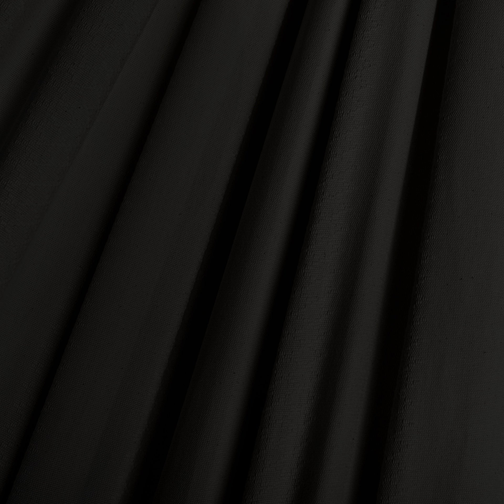 Fiji Organic Onyx – Organic Cotton Comfort Size Hammock Chair with Galvanized Steel Stand