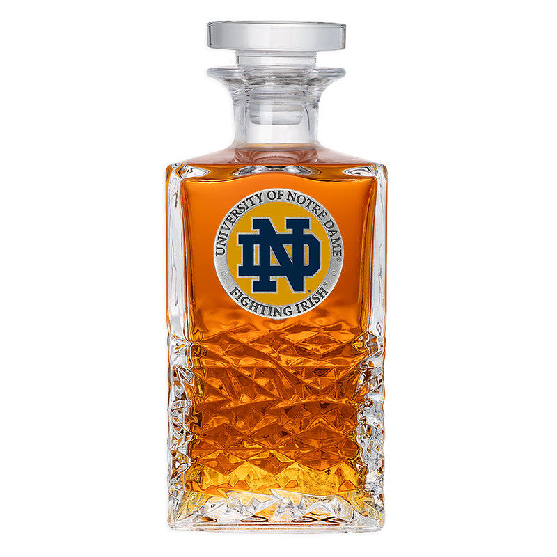 University of Notre Dame Heritage Decanter
