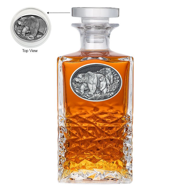 Grizzly Bear Heritage Decanter