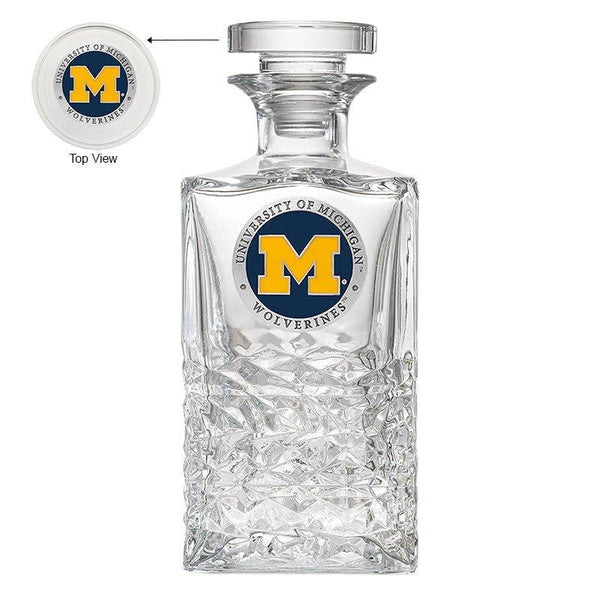 University of Michigan Heritage Decanter