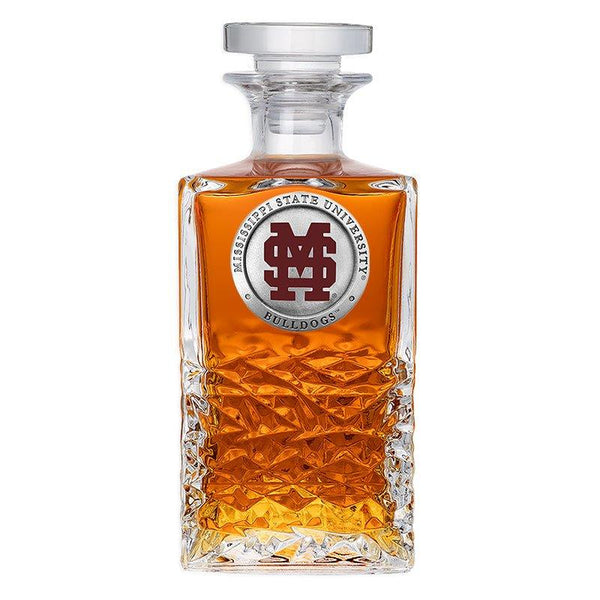Mississippi State University Baseball Logo Heritage Decanter