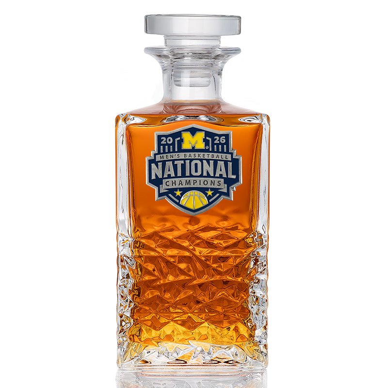 2026 Michigan Basketball Championship Heritage Decanter