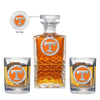 University of Tennessee Heritage Decanter with 2 Glasses
