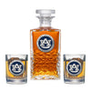 Auburn University Heritage Decanter with 2 Glasses