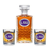 Louisiana State University Heritage Decanter with 2 Glasses