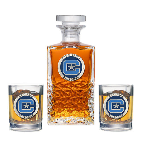 The Citadel Heritage Decanter with 2 Glasses