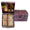 University of Tennessee Heritage Decanter and 2 Glasses with Chest Box
