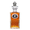 University of Georgia Heritage Decanter with 3D Top