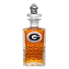 University of Georgia Heritage Decanter with 3D Top