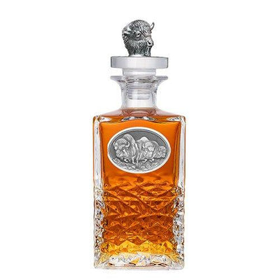 Buffalo Heritage Decanter with 3D Top