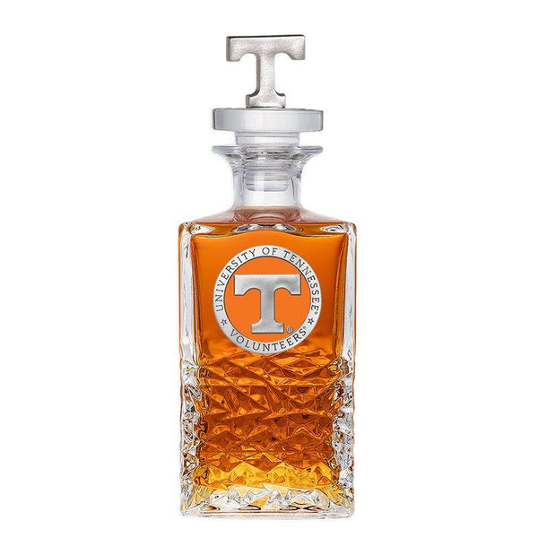 University of Tennessee Heritage Decanter with 3D Top