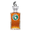 Michigan State University Heritage Decanter with 3D Top