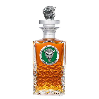 Marshall University Heritage Decanter with 3D Top