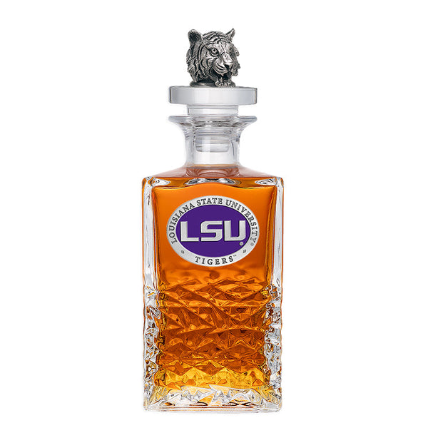 Louisiana State University Heritage Decanter with 3D Top