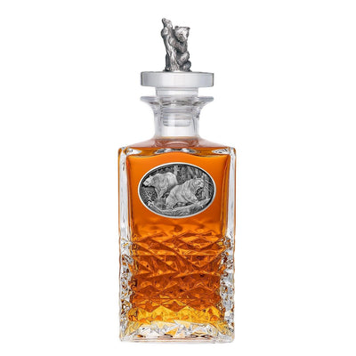 Black Bear Heritage Decanter with 3D Top