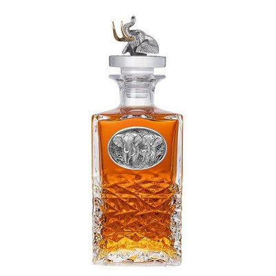 Elephant Heritage Decanter with 3D Top