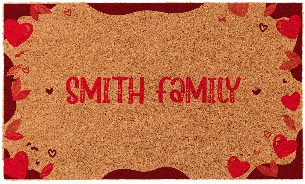 Heart Bordered Personalized