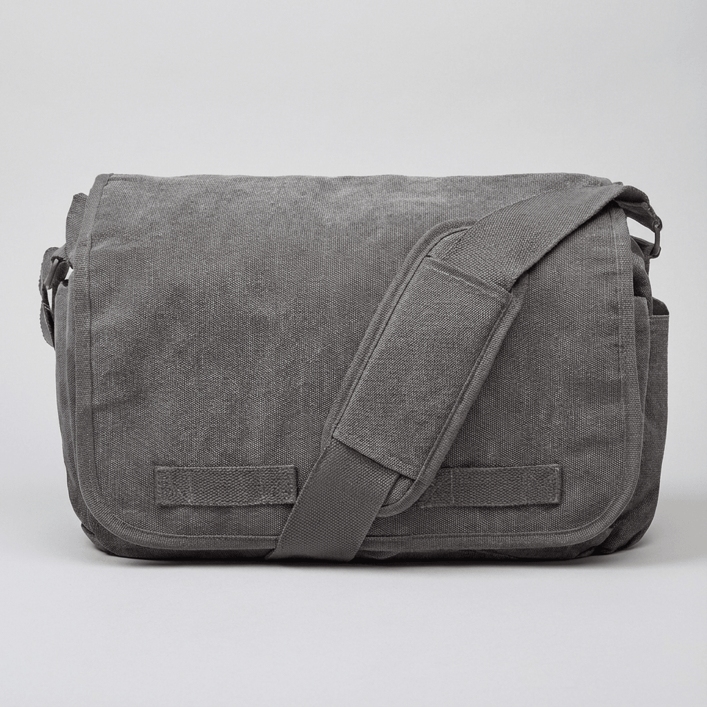 Men's Canvas Messenger Bag – Daily Commuter Carry