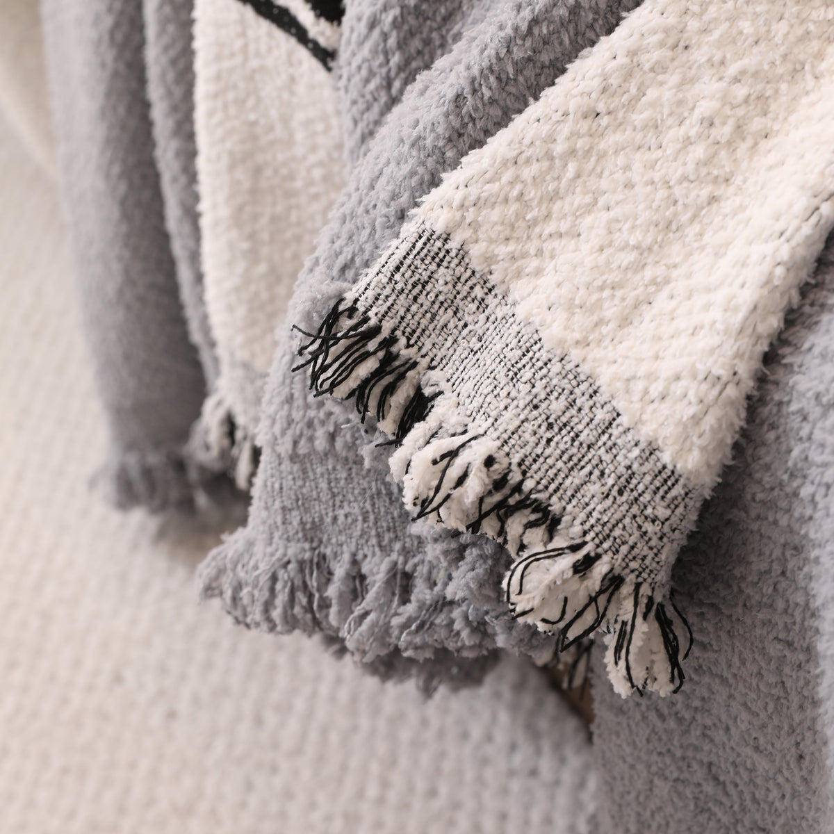 Luxury Cozy Cotton Sofa Blanket Cover Furniture Slipcovers for Most Shape Sofas