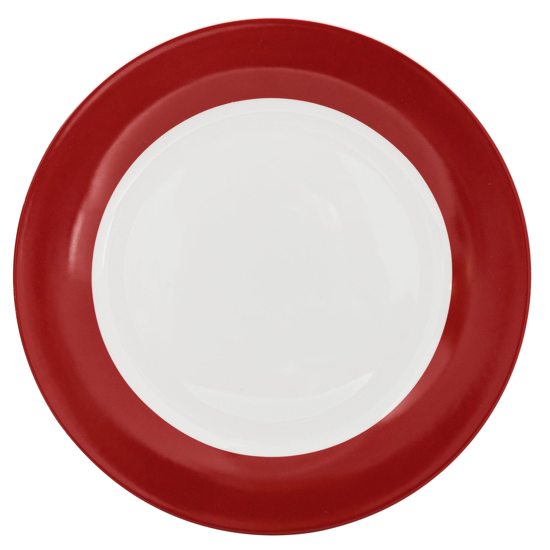 Dinnerware 12 Piece Rimmed Porcelain - Rouge